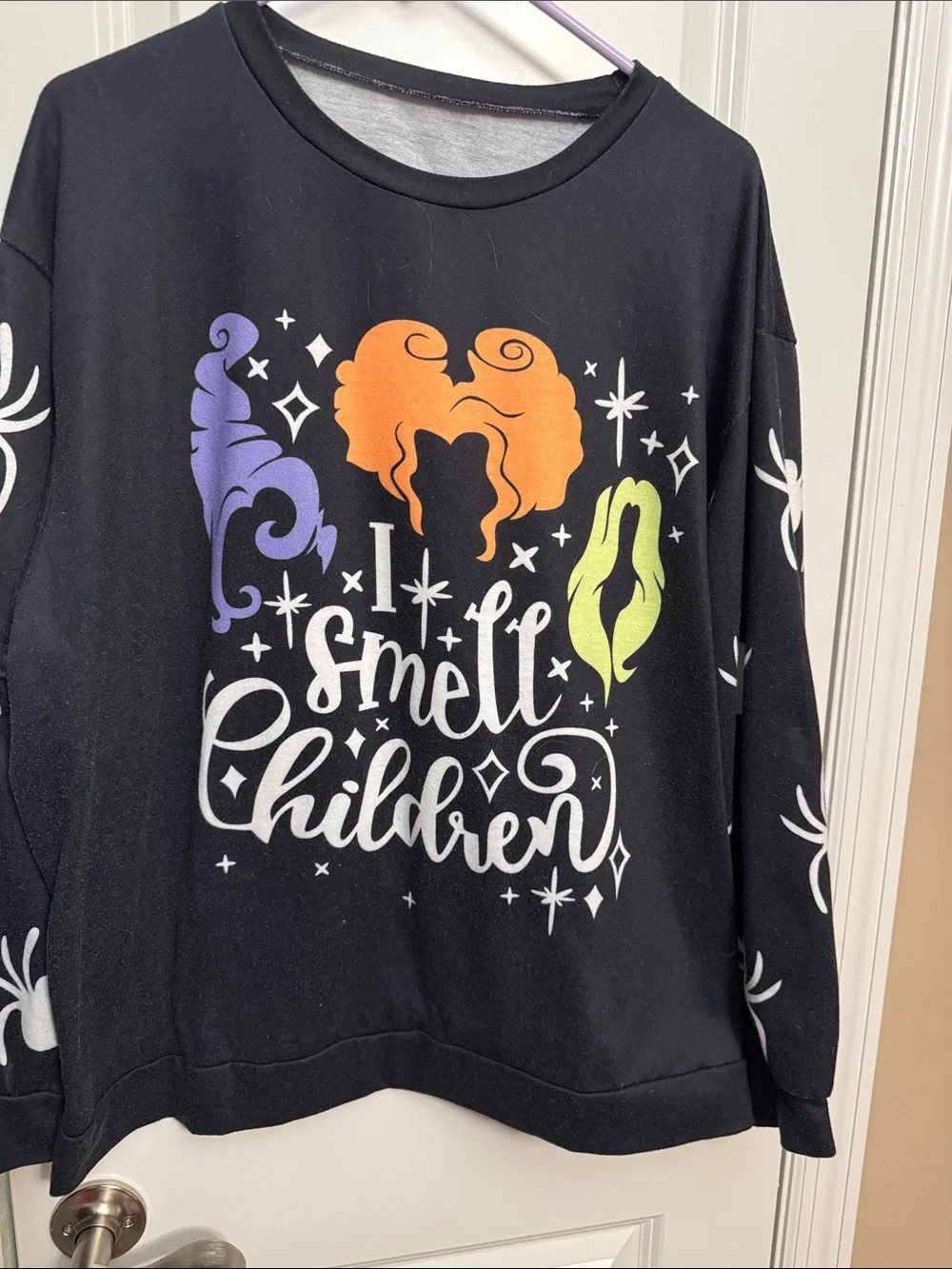 Black 'I Smell Children' Graphic Sweatshirt - Picture 1 of 2
